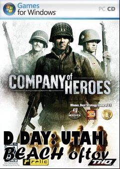 Box art for D DAY: UTAH BEACH oftov