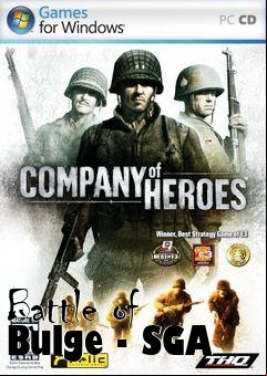Box art for Battle of Bulge - SGA
