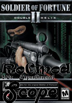 Box art for RoCmod V8 2.0c - Experimental Scope