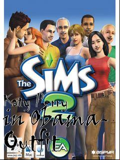 Box art for Katy Perry in Obama- Outfit