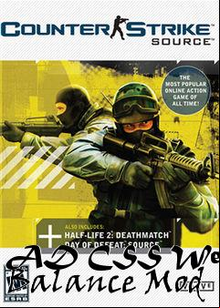 Box art for AD CSS Weapon Balance Mod