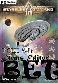 Box art for SFCIII Refit Items Editor BETA