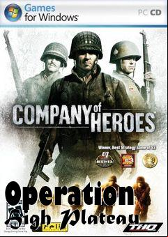 Box art for Operation High Plateau