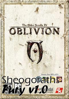 Box art for Sheogoraths Fury v1.0