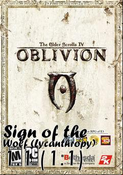 Box art for Sign of the Wolf (Lycanthropy) 1.1 (1.1)