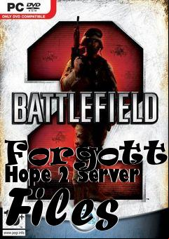 Box art for Forgotten Hope 2 Server Files