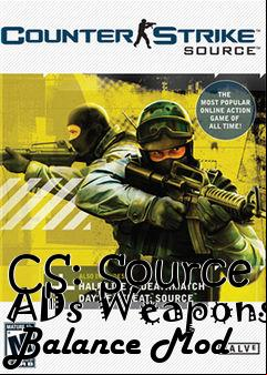 Box art for CS: Source ADs Weapons Balance Mod