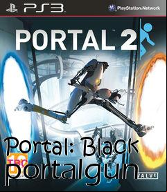 Box art for Portal: Black portalgun