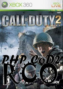 Box art for PHP CoD2 RCON