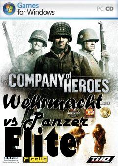 Box art for Wehrmacht vs Panzer Elite