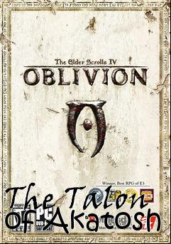 Box art for The Talon of Akatosh