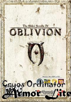 Box art for Cryos Ordinator Armor Lite