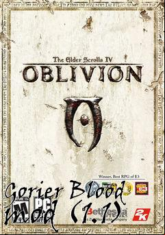 Box art for Gorier Blood mod (1.1)