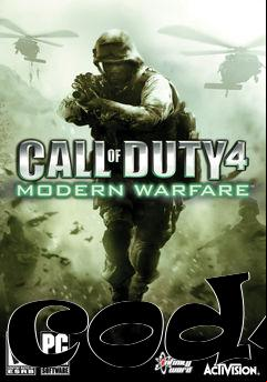 Box art for cod4