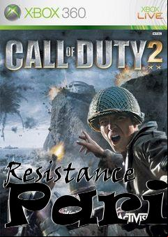 Box art for Resistance Paris