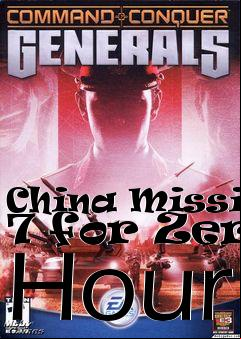 Box art for China Mission 7 for Zero Hour