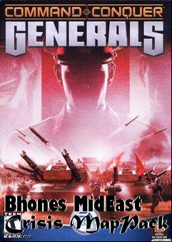 Box art for Bhones MidEast Crisis MapPack