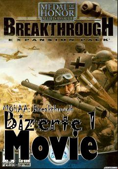 Box art for MOHAA: Breakthrough Bizerte 1 Movie