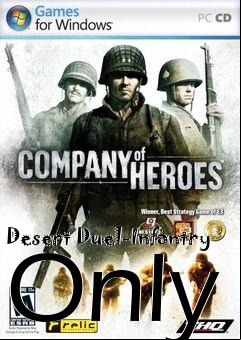 Box art for Desert Duel-Infantry Only