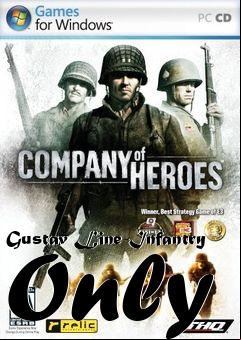 Box art for Gustav Line-Infantry Only