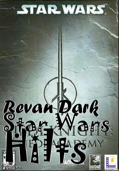 Box art for Revan Dark Star Wars Hilts
