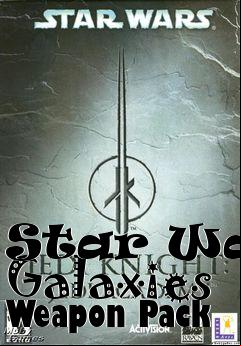 Box art for Star Wars Galaxies Weapon Pack