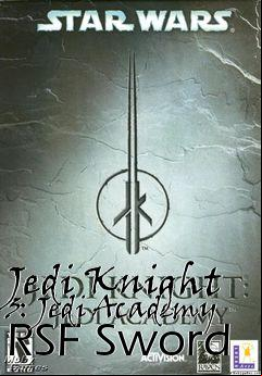 Box art for Jedi Knight 3: Jedi Academy RSF Sword