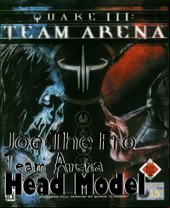 Box art for Joe The Fro Team Arena Head Model