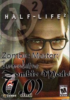 Box art for Zombie Master: Immolator Zombie Model (1.0)
