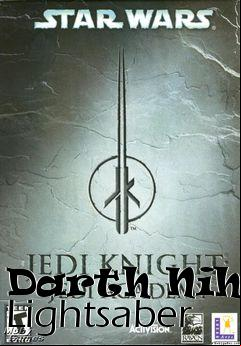 Box art for Darth Nihls Lightsaber