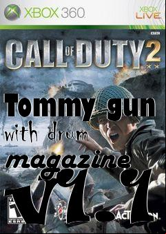 Box art for Tommy gun with drum magazine v1.1
