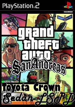Box art for Toyota Crown Sedan LSPD