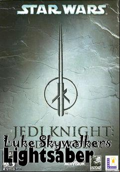 Box art for Luke Skywalkers Lightsaber