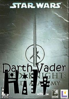 Box art for Darth Vader Hilt