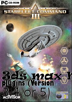 Box art for 3ds max MOD plugins (Version 3 4 or 5)