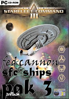 Box art for fed cannon sfc ships pak 3