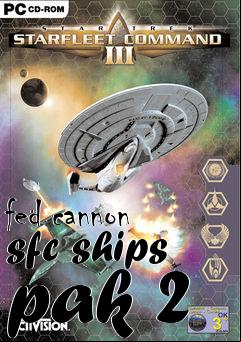 Box art for fed cannon sfc ships pak 2