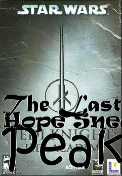 Box art for The Last Hope Sneak Peak