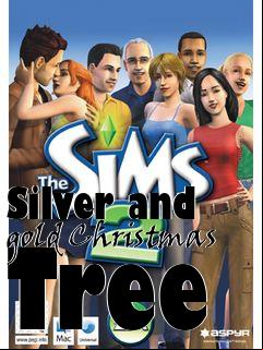 Box art for Silver and gold Christmas Tree