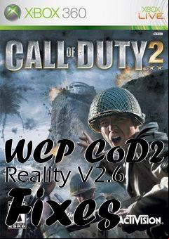 Box art for W CoD2 Reality V2.6 Fixes