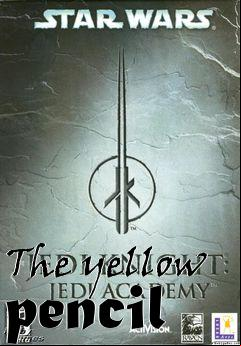 Box art for The yellow pencil