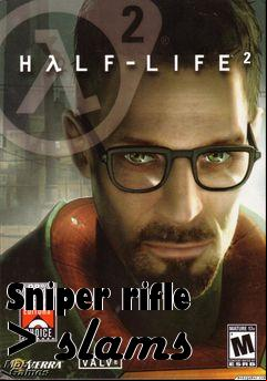 Box art for Sniper rifle > slams