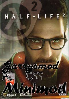 Box art for Garrysmod AI   CSS Minimod