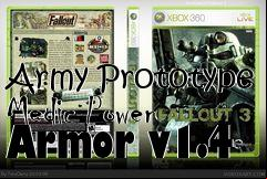 Box art for Army Prototype Medic Power Armor v1.4