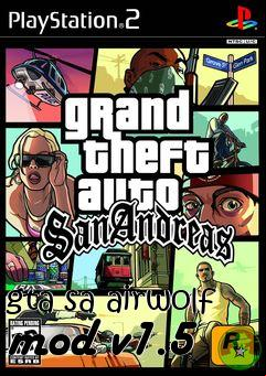 Box art for gta sa airwolf mod v1.5