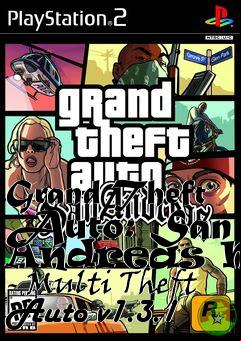 Box art for Grand Theft Auto: San Andreas Mod - Multi Theft Auto v1.3.1