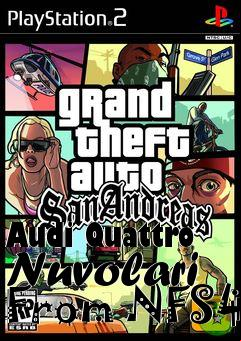 Box art for Audi Quattro Nuvolari From NFS4