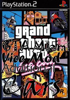 Box art for GTA Miami Vice Mod Additional Cars