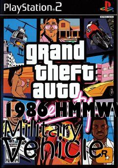 Box art for 1986 HMMWV Military Vehicle