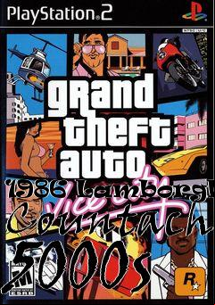 Box art for 1986 Lamborghini Countach 5000s